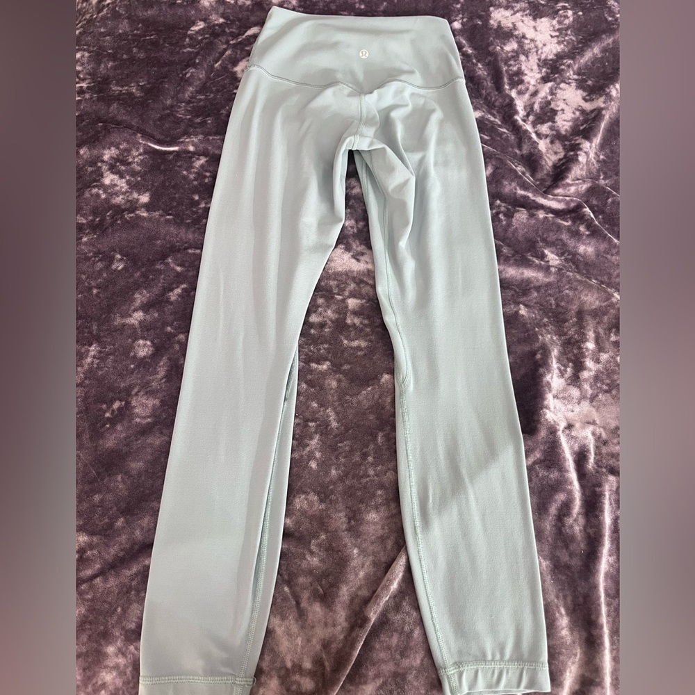 Lululemon dusty blue align 25 leggings